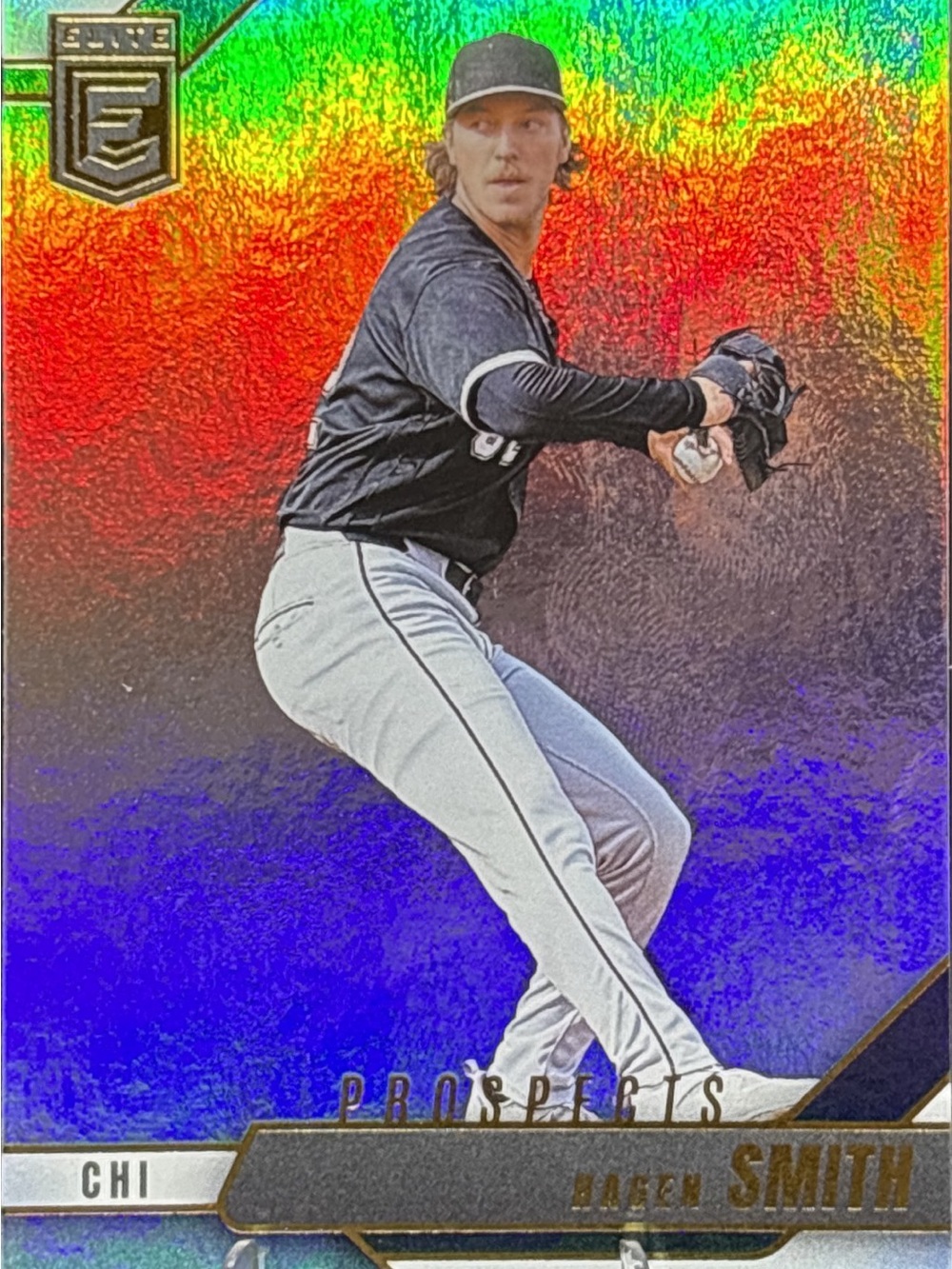 Panini Elite Prospects Hagen Smith Baseball Trading Card Holo Prizm